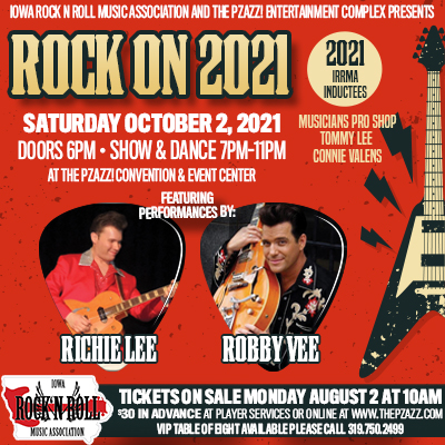 Iowa Rock & Roll Music Assoc. ROCK ON 2021